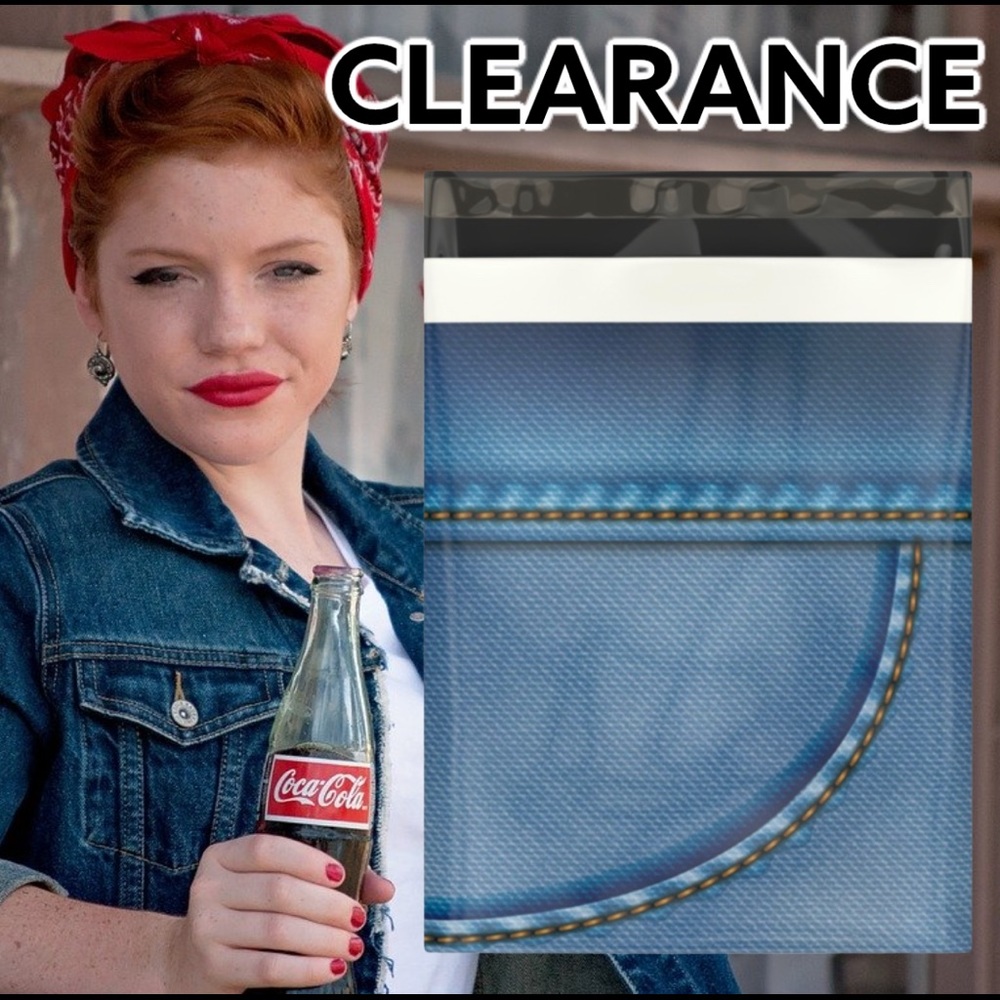 CLEARANCE 50 10X13 Blue Jean Mailers PRICE FIRM - Picture 4 of 7